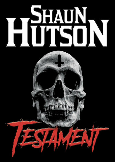 Testament Paperback by Horror Novelist and King of Horror, Shaun Hutson