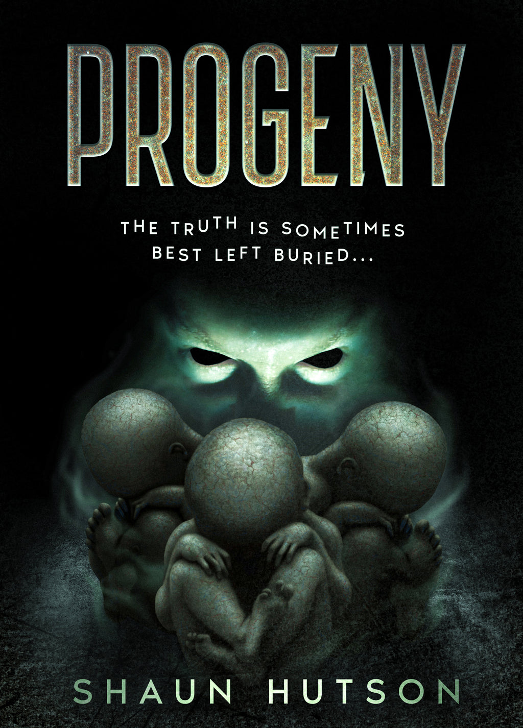 Progeny -  hardback horror by horror legend, Shaun Hutson freeshipping - Caffeine Nights Books